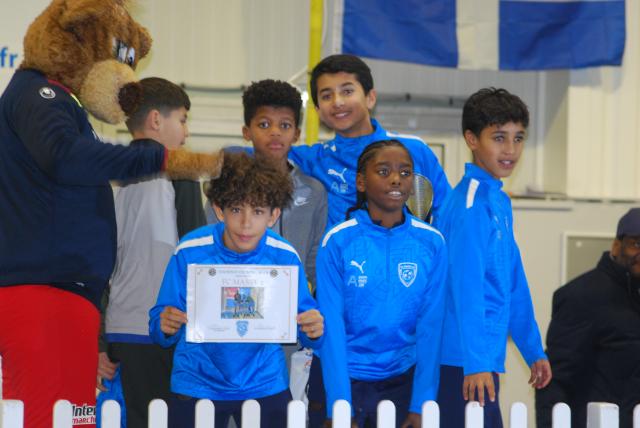 Remise des trophées 